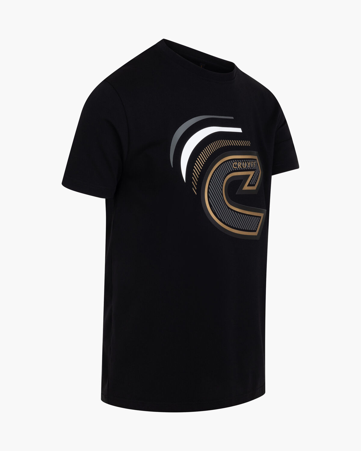 Altius Tee, Black/Gold, hi-res