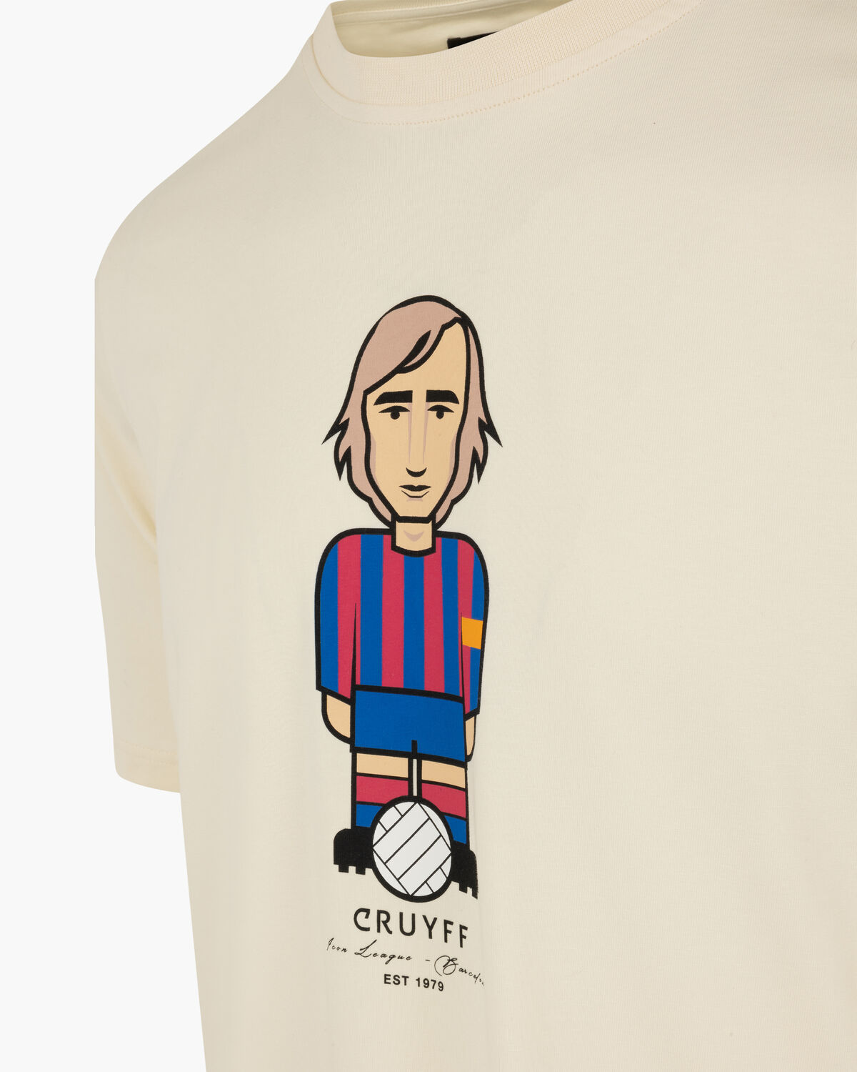 Cruyff Avatar Tee, Crème, hi-res