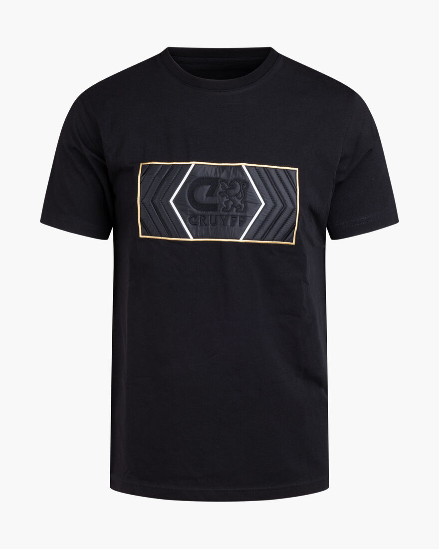 Altox Tee, Black/Gold, hi-res