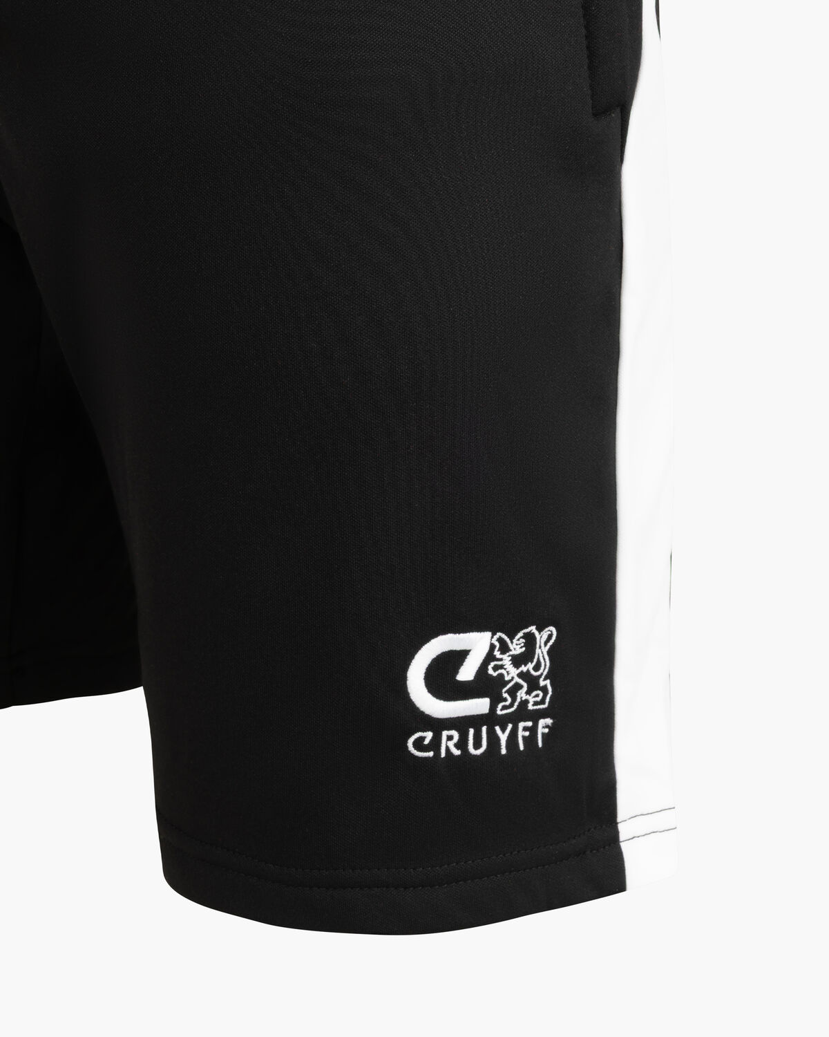 Cruyff Tech Turn Short Senior, Black/White, hi-res