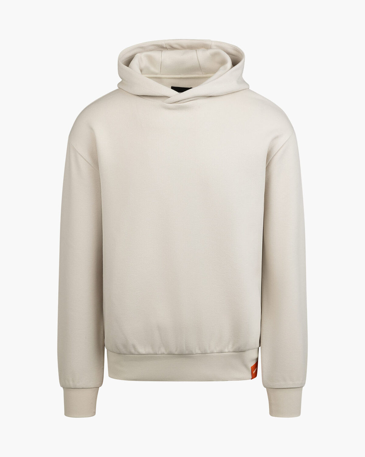Pique Hoodie, Crème, hi-res