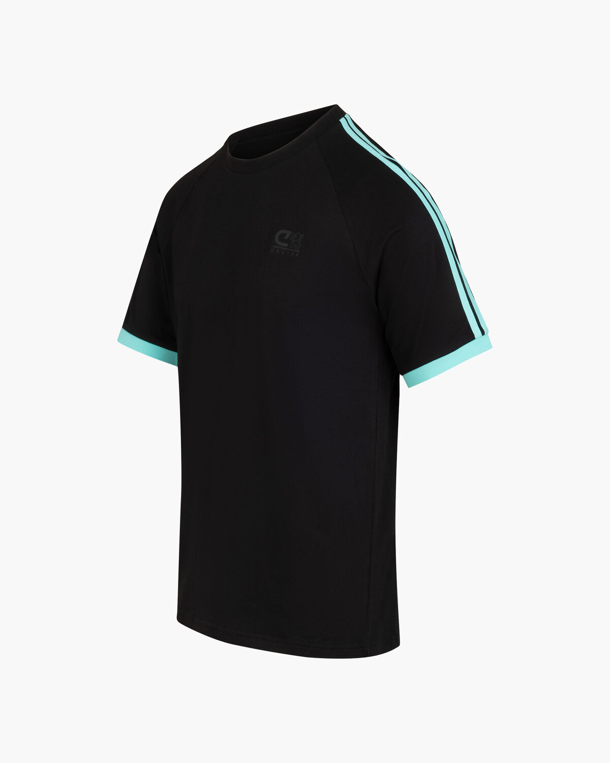 Onyx Tee, Black/Blue, hi-res