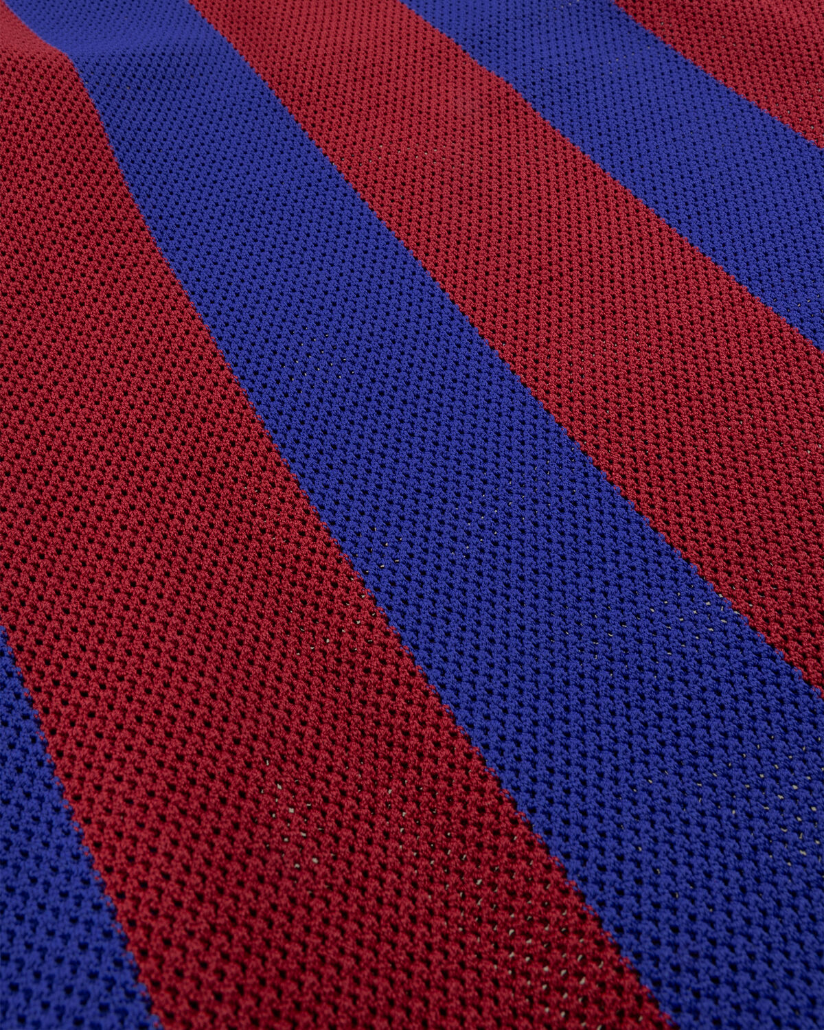 Knitted Football Tee, Black/Blue, hi-res