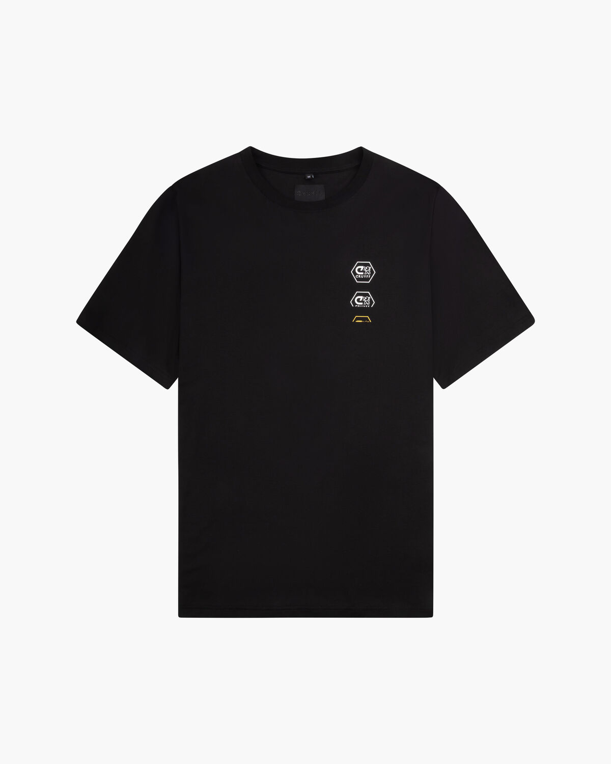 C-Lion Back Graphic Tee, Black/Gold, hi-res