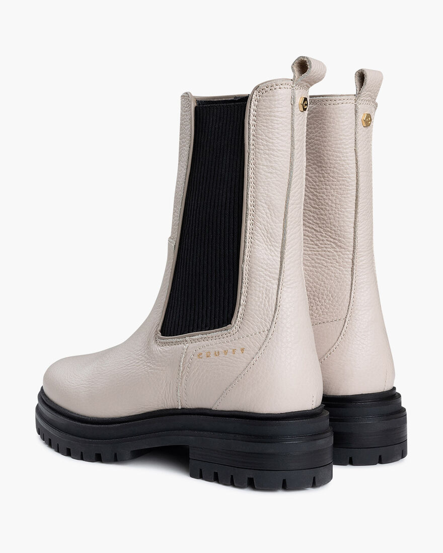Apollo Chelsea mid boot, Crème, hi-res