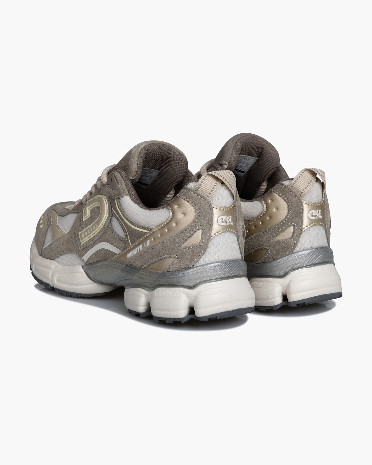 Marato Runner -Suede/Mesh, Brown, hi-res