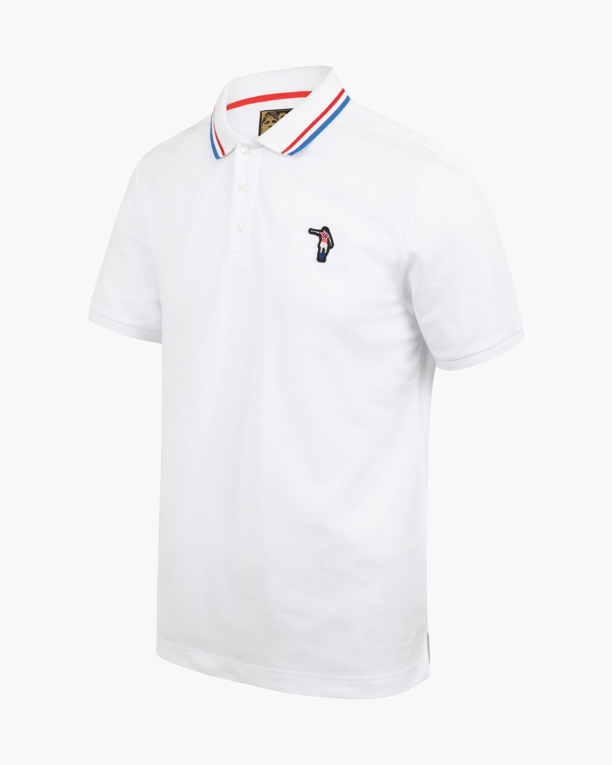 Dos Rayas Polo, White/Red, hi-res