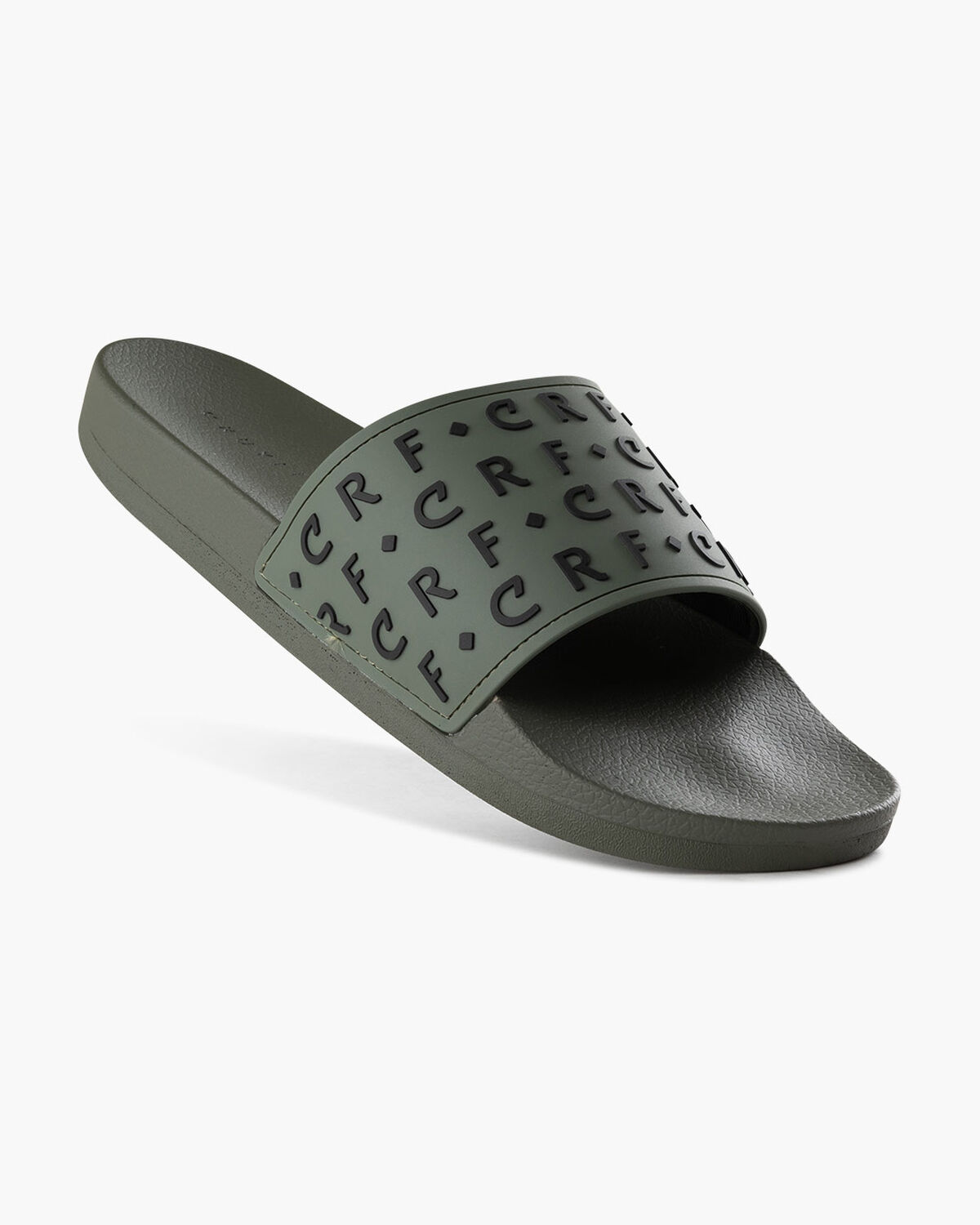 CRF Slide - Gommata, Dark green, hi-res