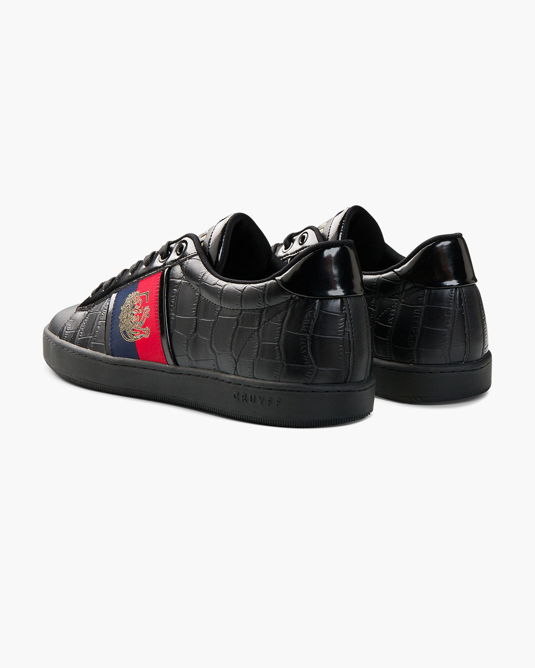 Cruyff sylva semi black Zwart - Schoenen Lage sneakers Heren € 85,40