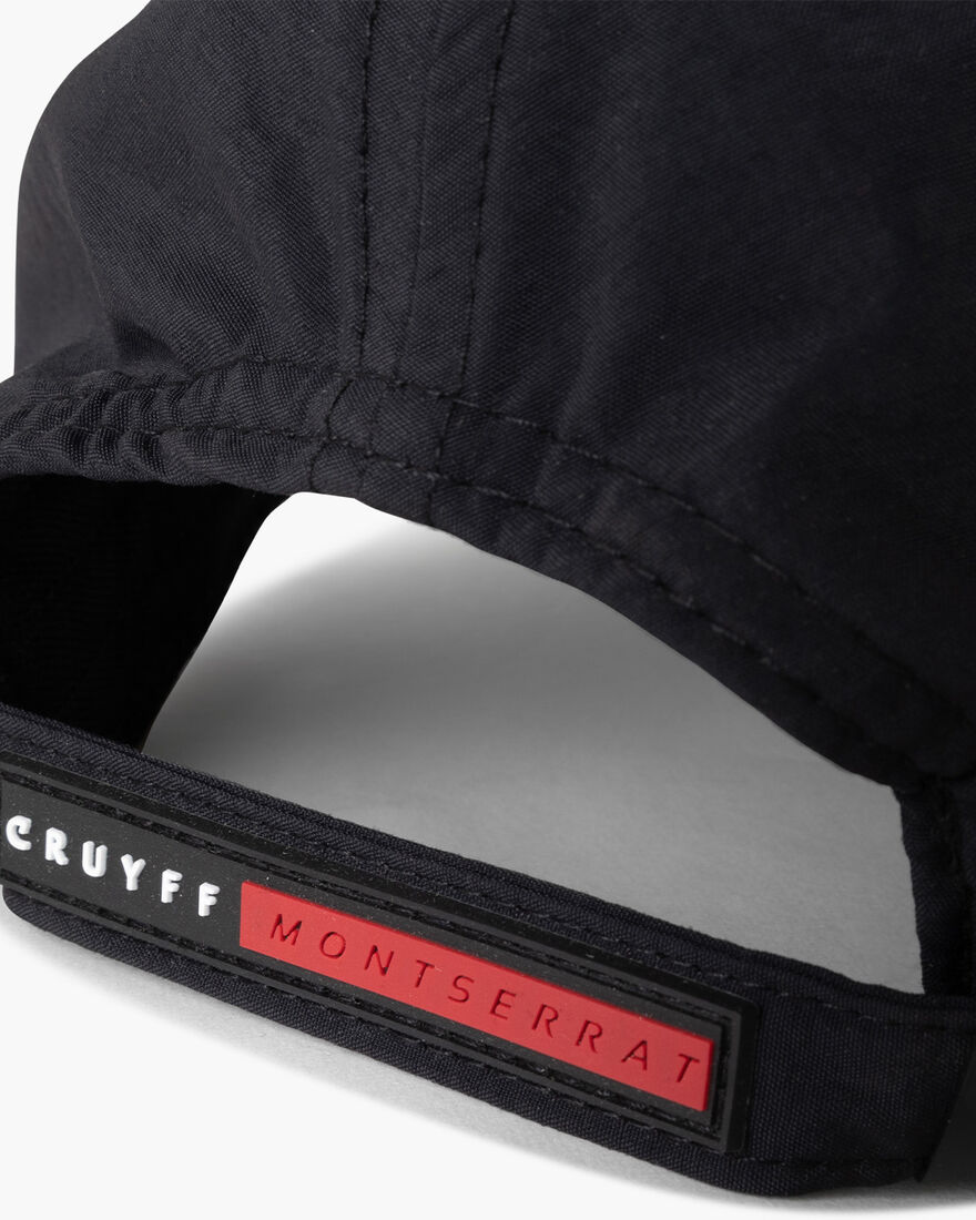 Montserrat hex peak tech cap, Black, hi-res
