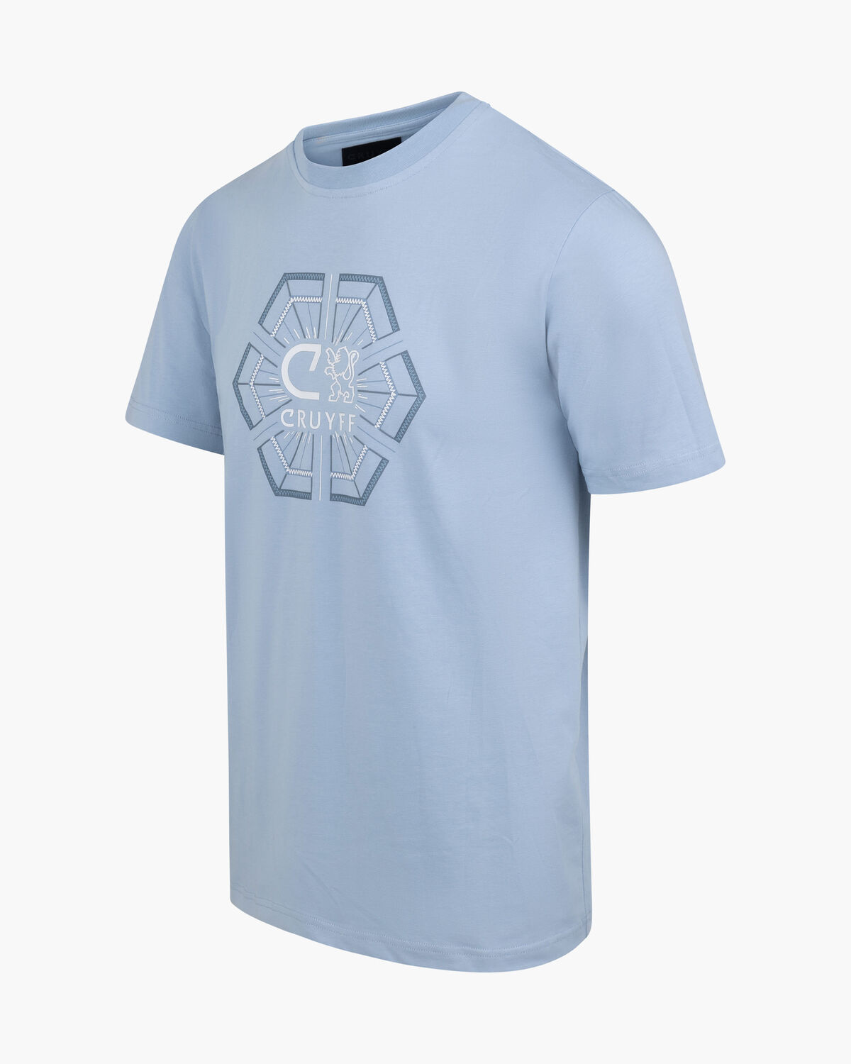 C-Lion Geo Tee, Blue Nights, hi-res