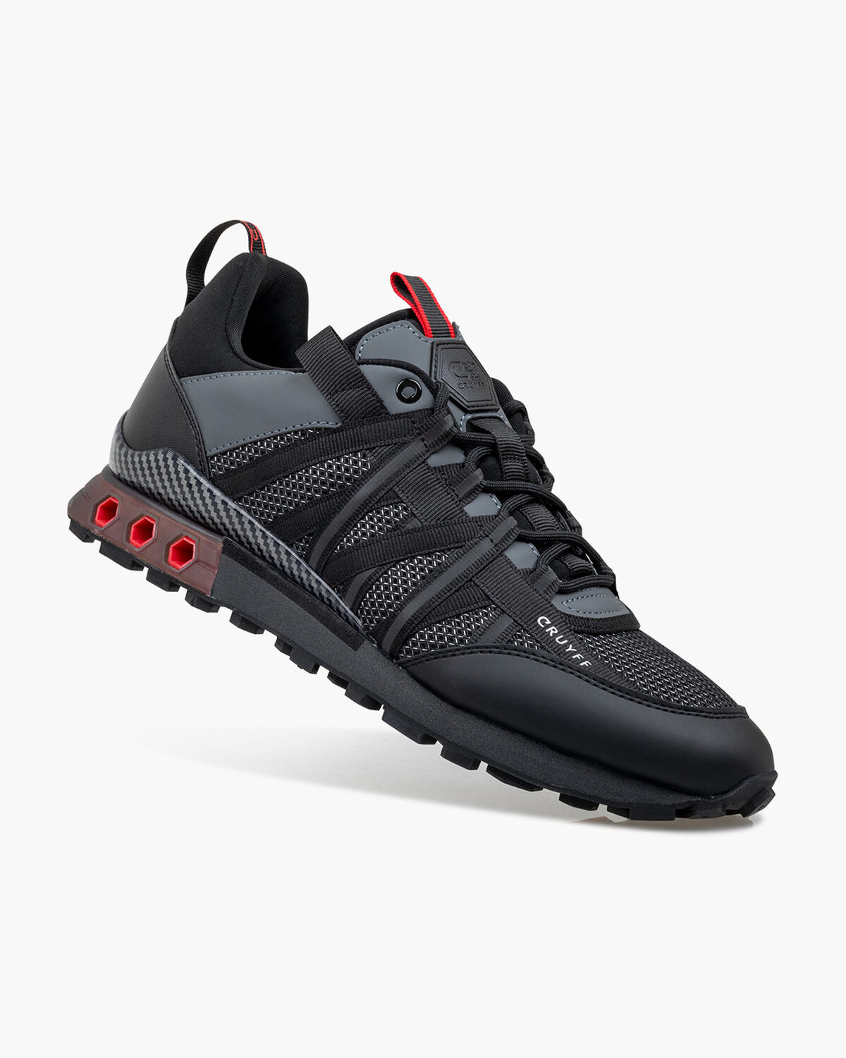 Fearia Hex, Black/Red, hi-res