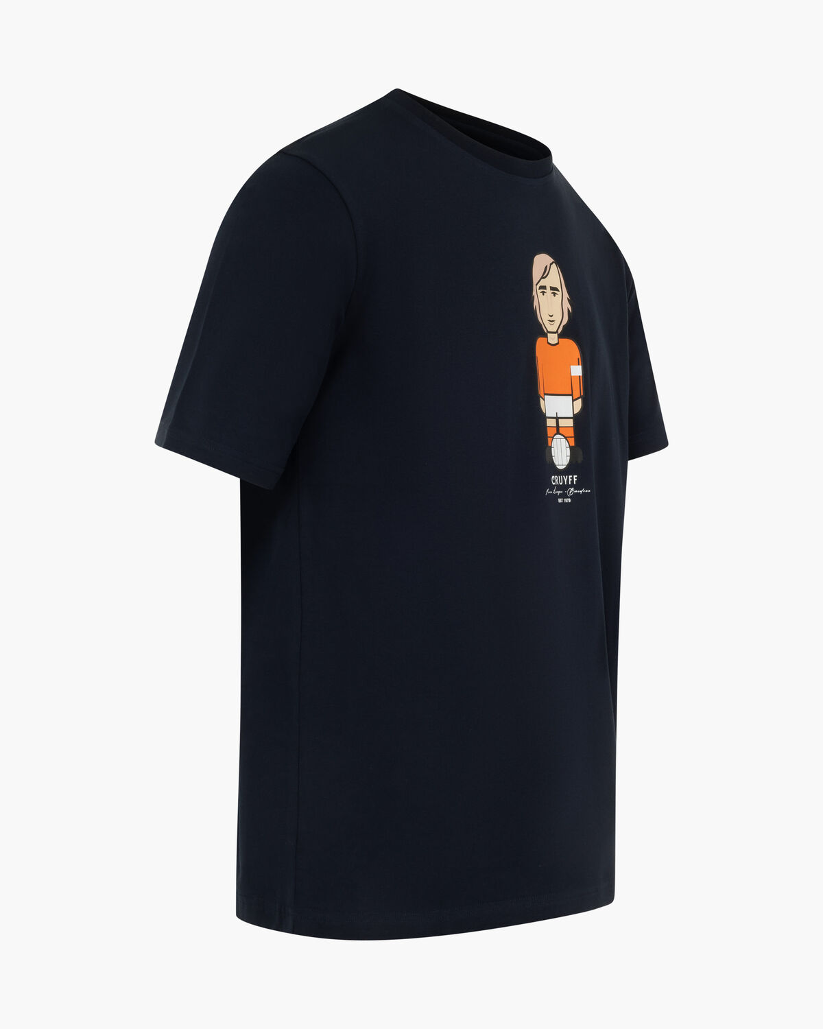 Cruyff Avatar Tee, Navy, hi-res