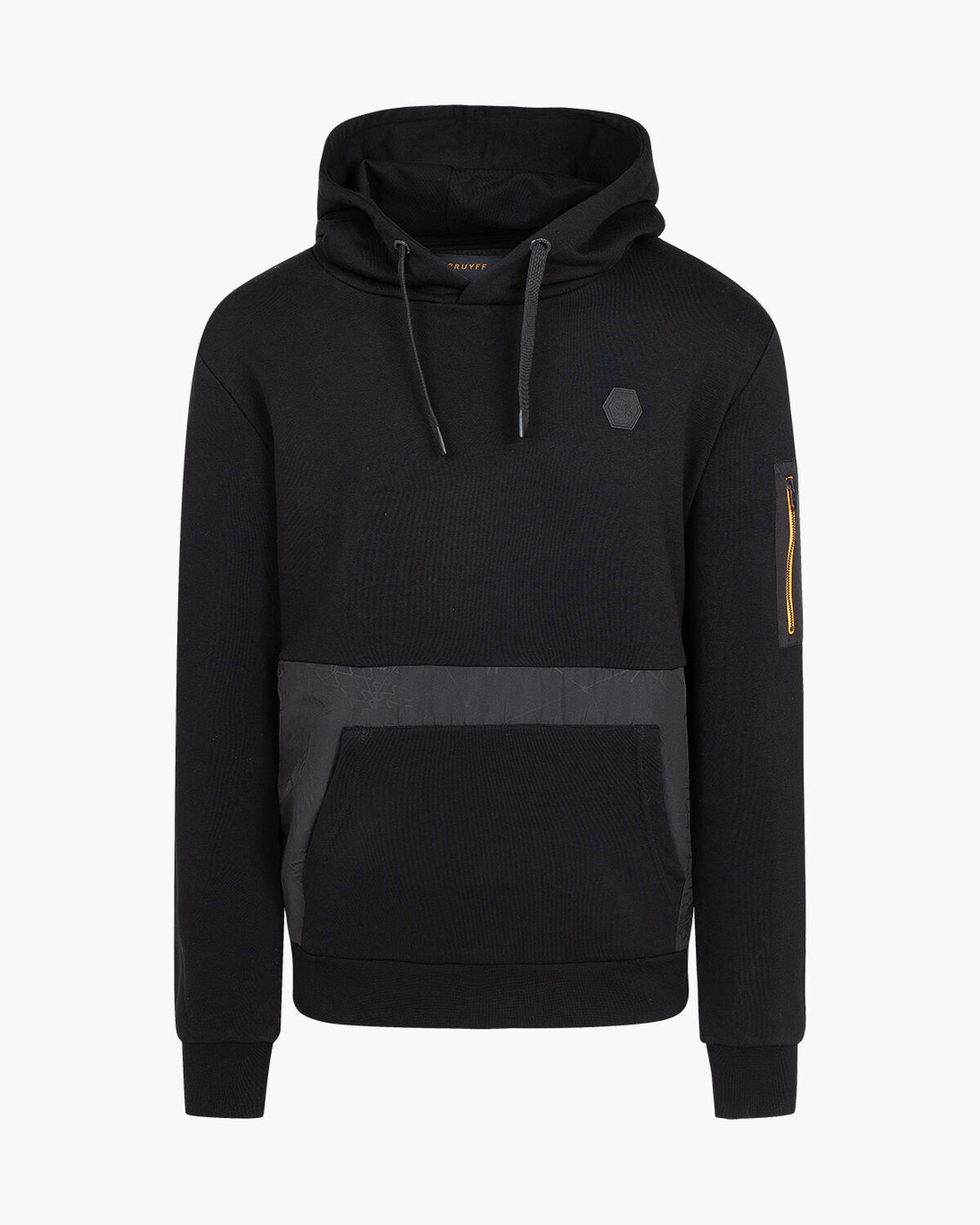 Rafael Hoody  - 65% Cotton 35% Polyester, Black, hi-res