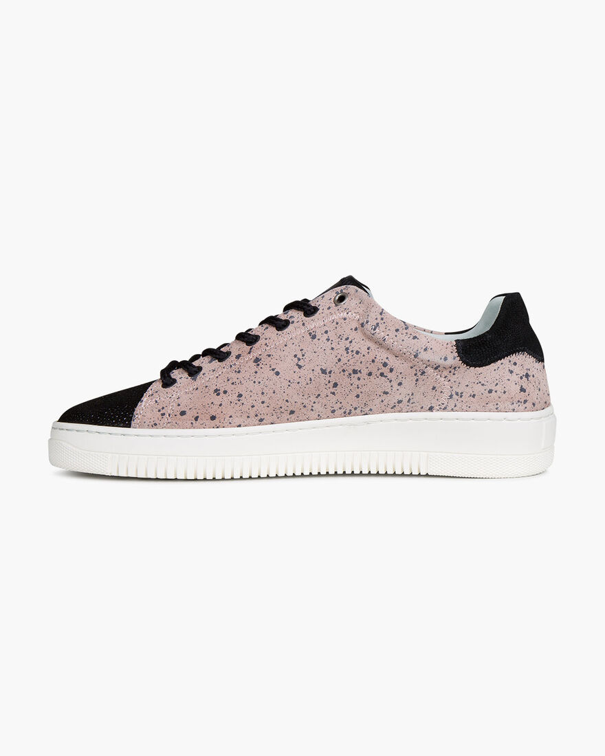 Joan - Jeans Blue - Vesuvio Suede, Pink, hi-res