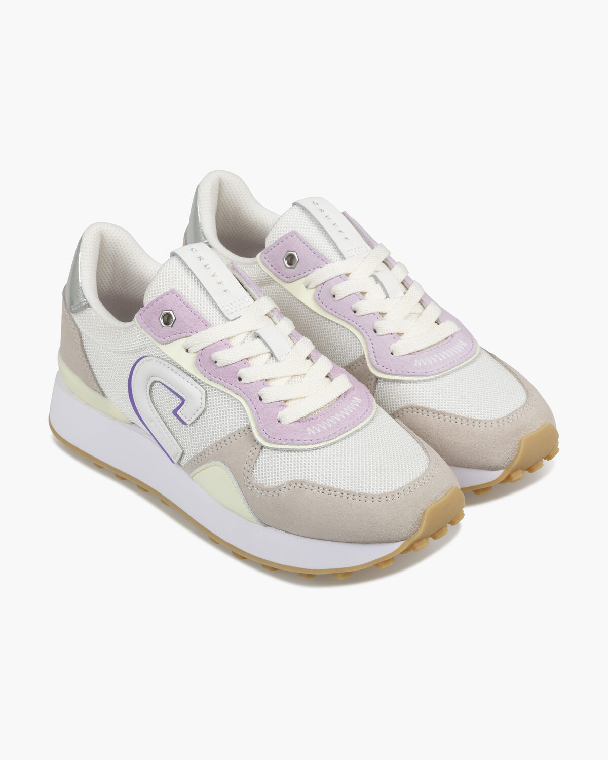 Park Runner-Mesh/Suede, Crème, hi-res