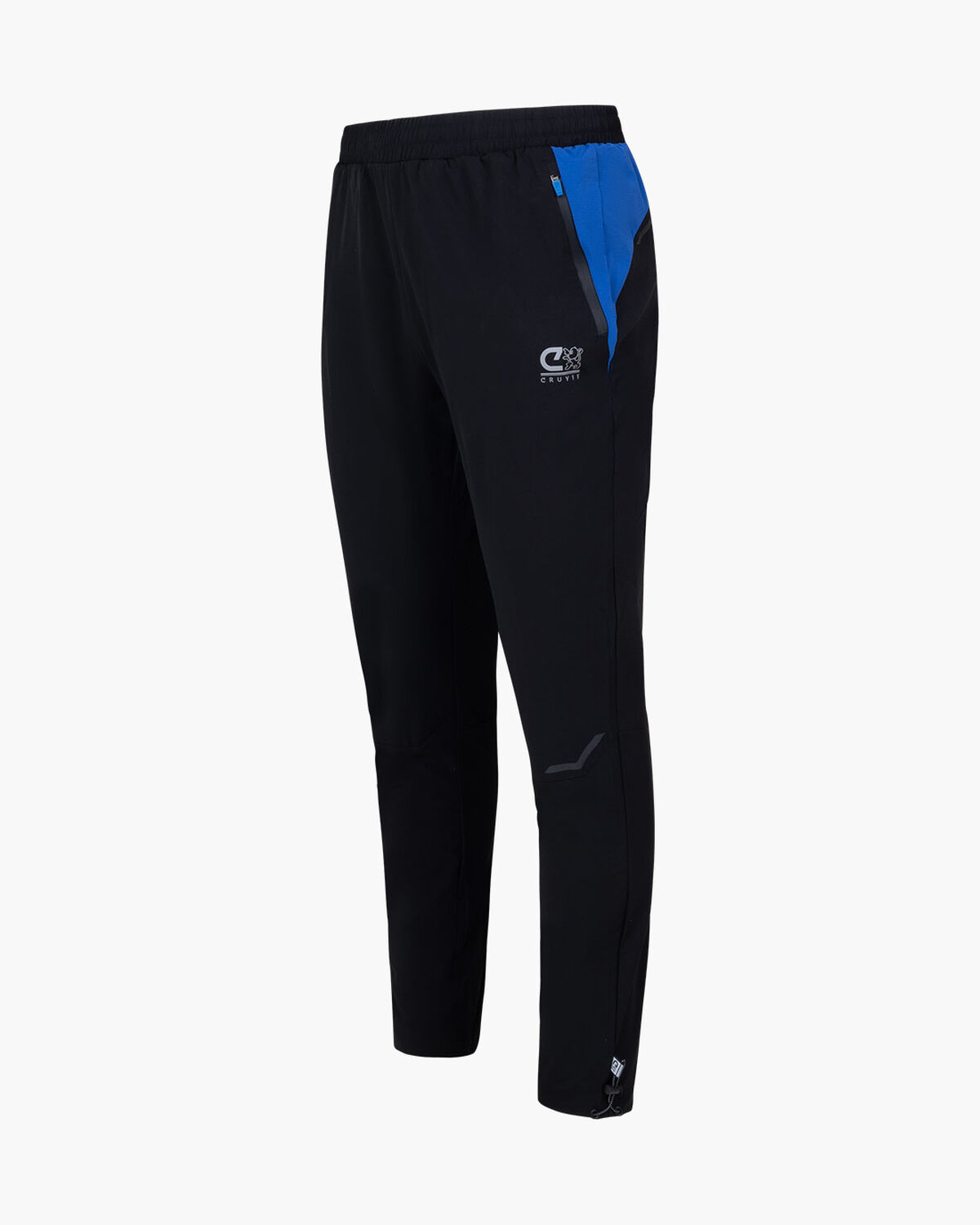 Elite Track Pants, Black/Blue, hi-res