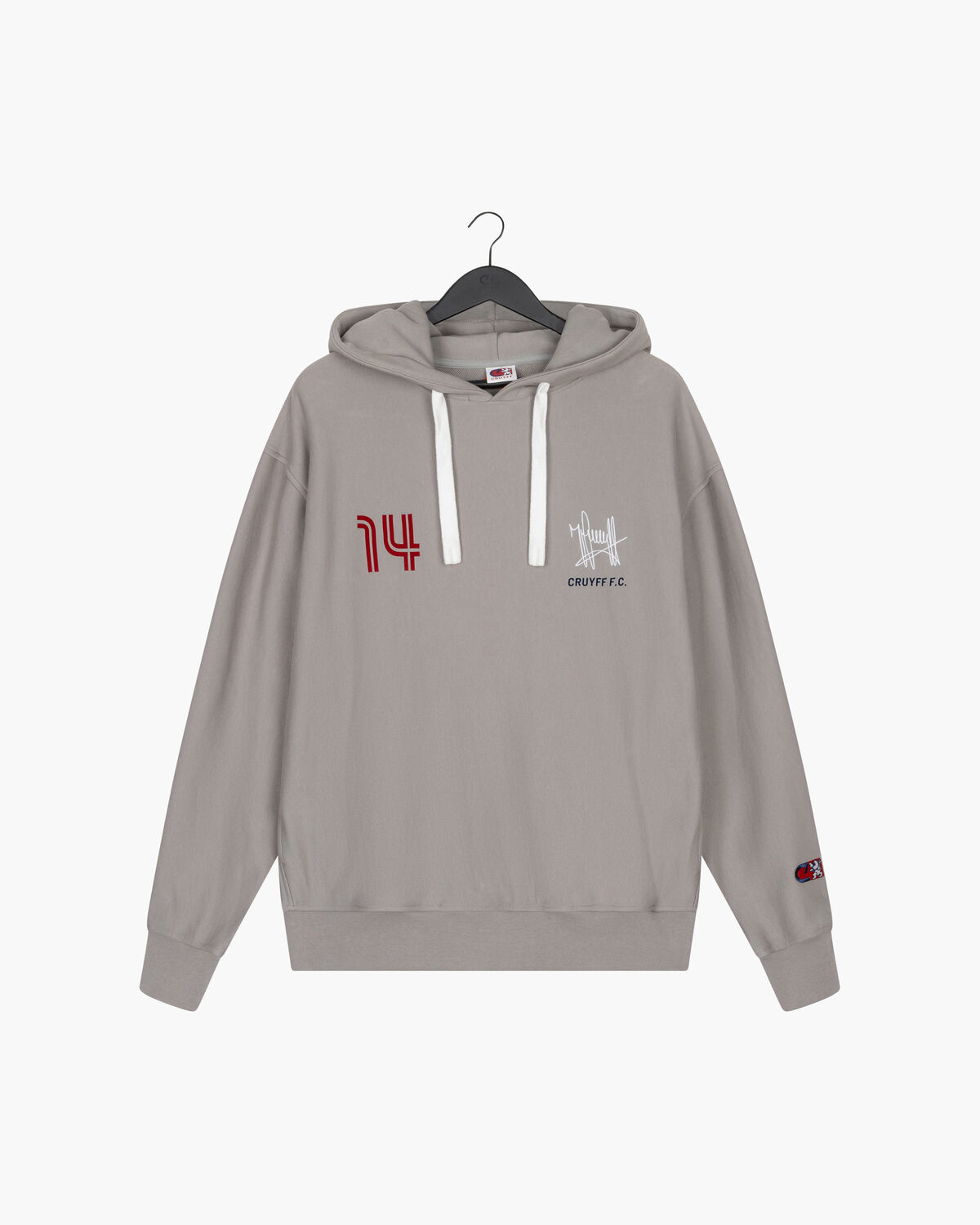 Heritage Johan Sweatshirt Hoodie, Grey Melange, hi-res