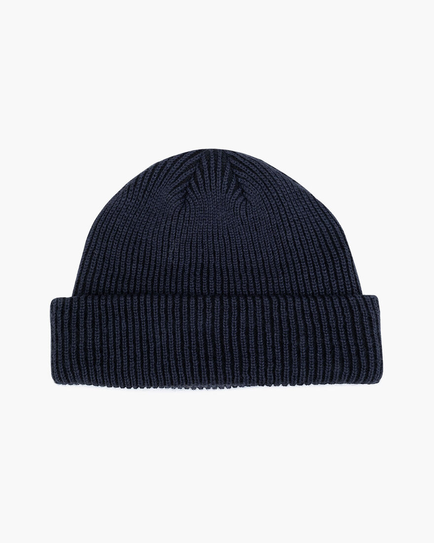 Basco Two Tone Beanie, Navy, hi-res