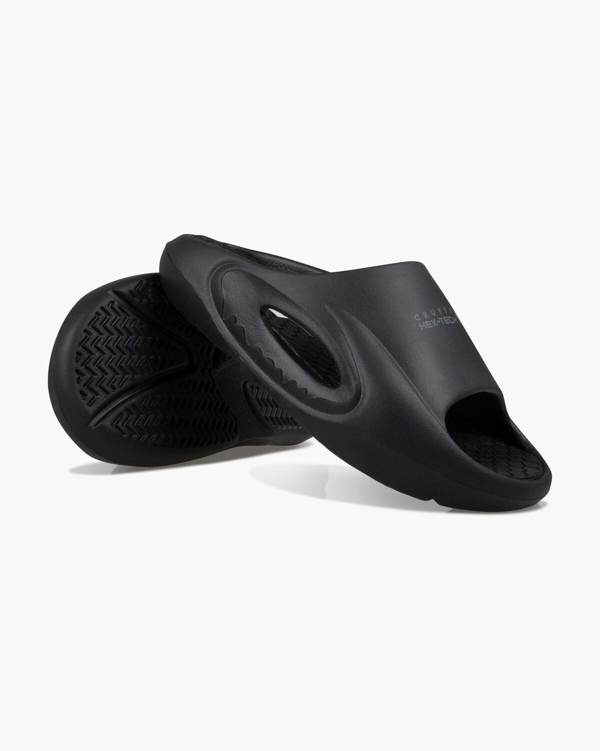 Recovery Hex-Tech slide, Black, hi-res