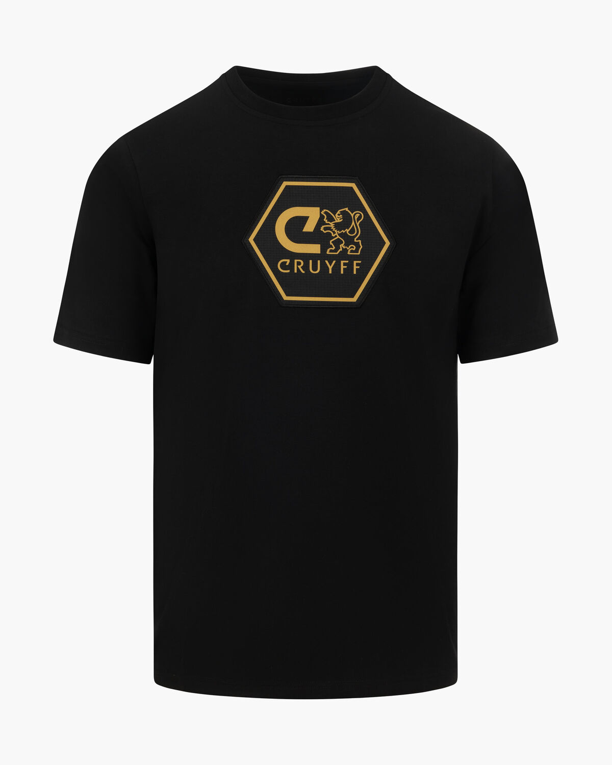 C-Lion Tee, Black/Gold, hi-res