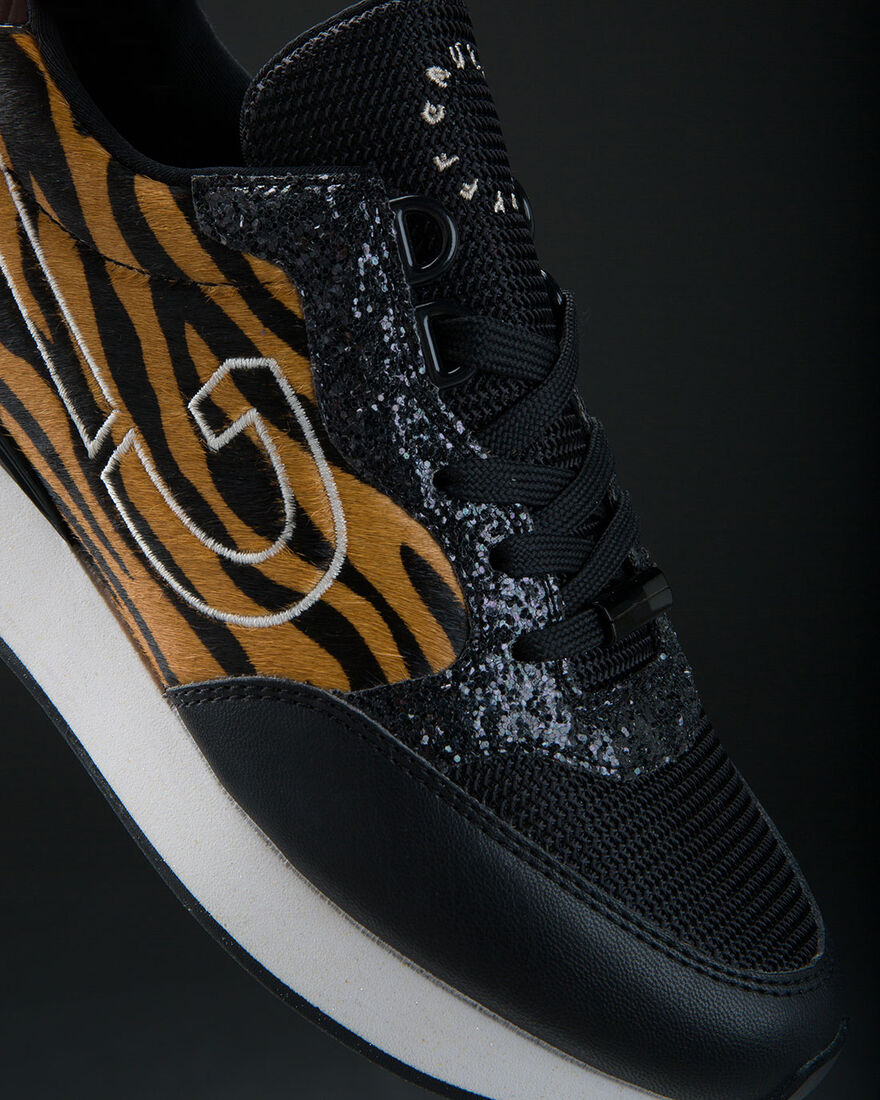Parkrunner - Black/ Zebra - Pony Hair/ Soft Grain, Black/Miscellaneous, hi-res