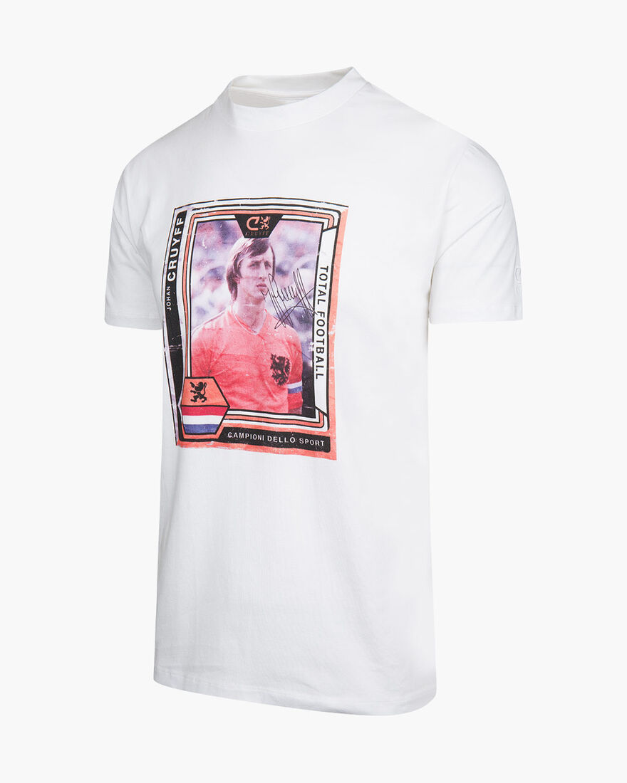 Cruyff Memorial  Tee NL, White, hi-res