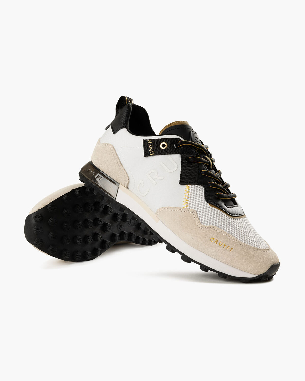 Superbia - Micro Ripstop/Suede, White/Gold, hi-res