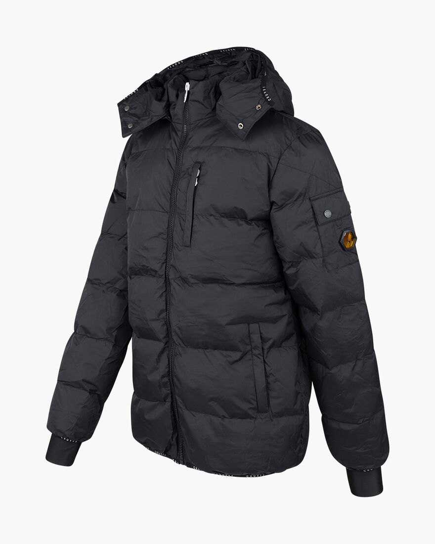 Galvez Quilted Jacket, Black, hi-res