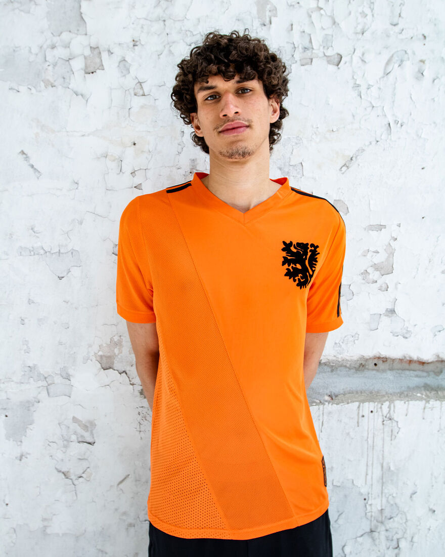 Cruyff Euro Tee, Orange, hi-res