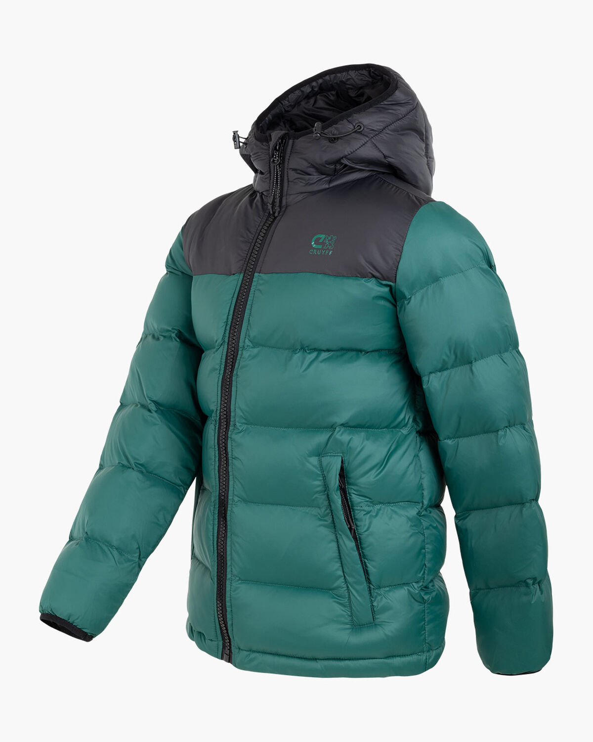 Puffer Jacket, Dark green, hi-res