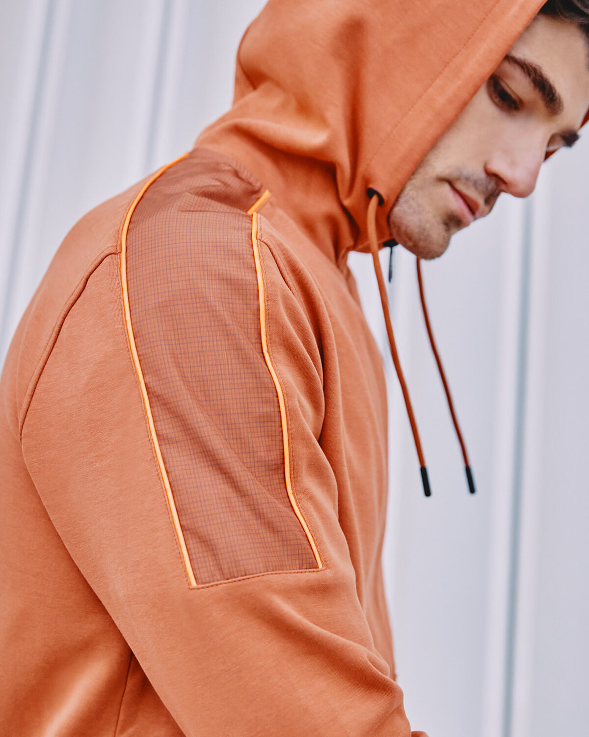 Aiden Track Top - 80% Cotton 20 % Polyester, Desert Brown, hi-res