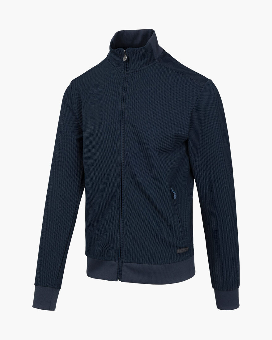 Santiago Track Top, Navy, hi-res