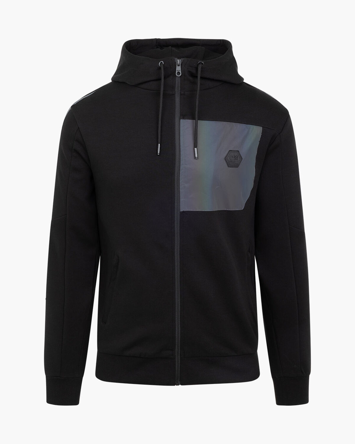 Sundial Track Top, Black, hi-res