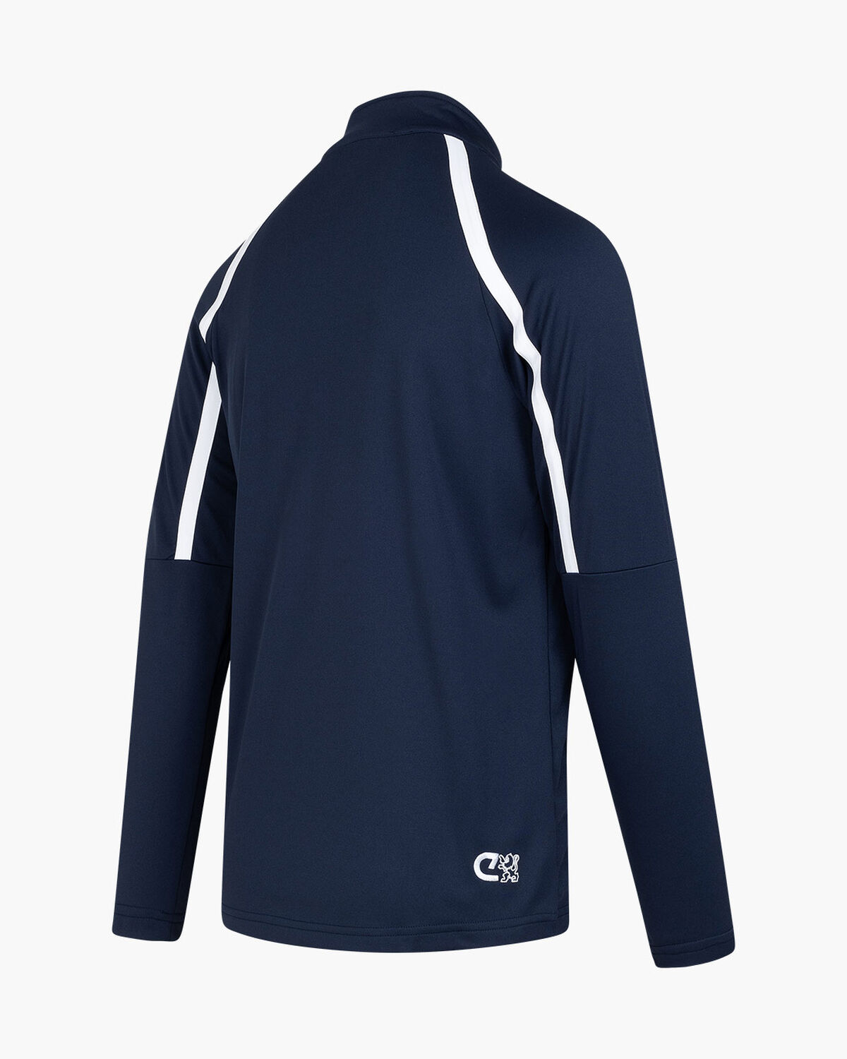 Cruyff Tech Turn Half Zip Seni, Navy/White, hi-res
