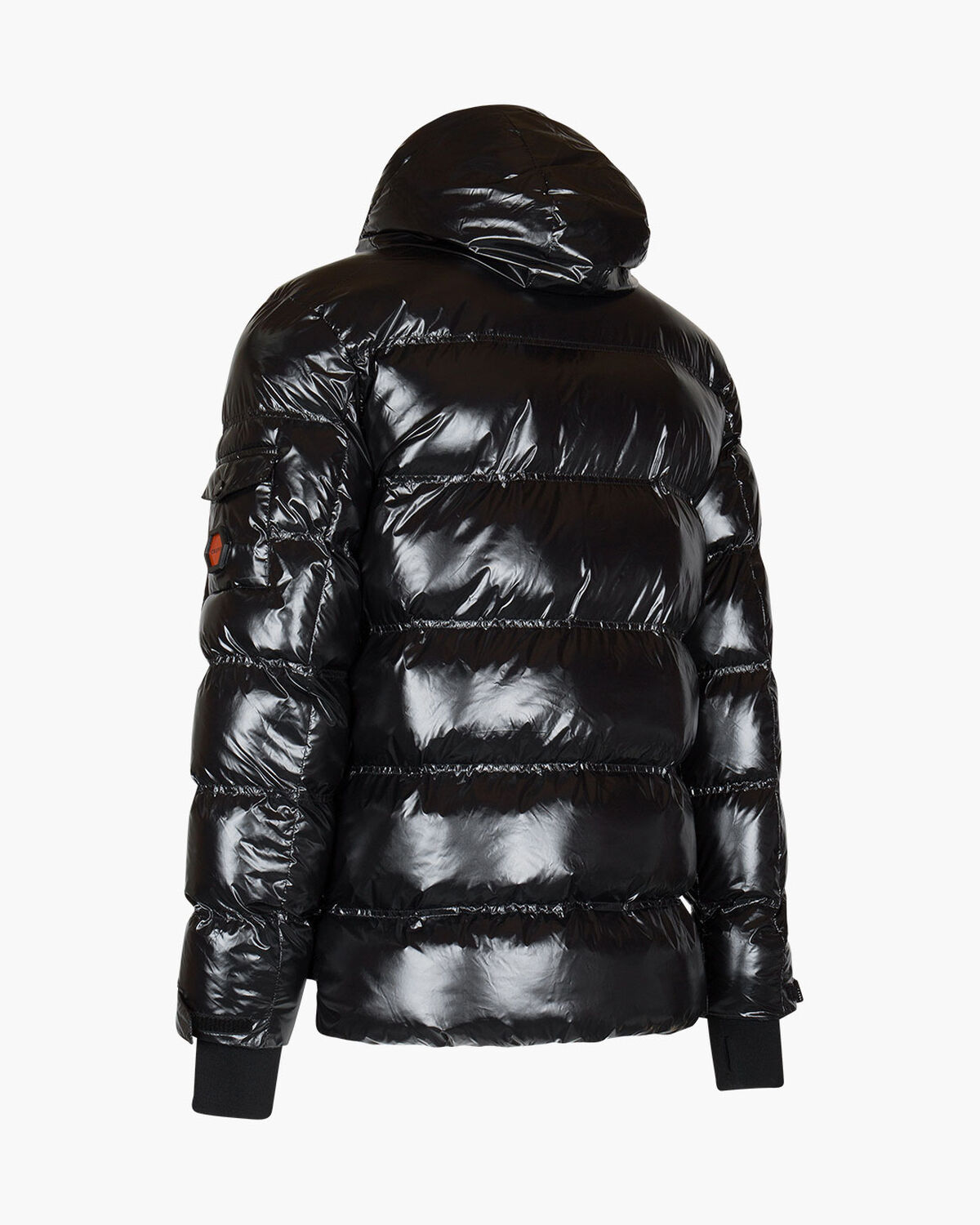 Trentini Puffer Jacket - Black - 100% Polyester, Black, hi-res