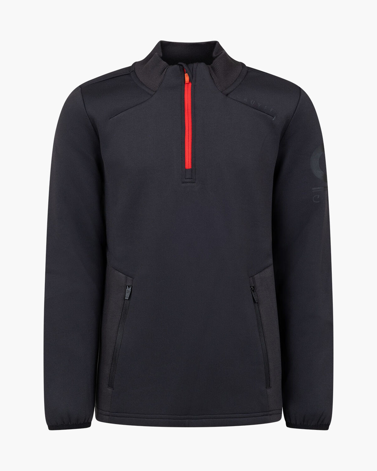 Maxout 1/4 Zip Sweat, Light Grey, hi-res