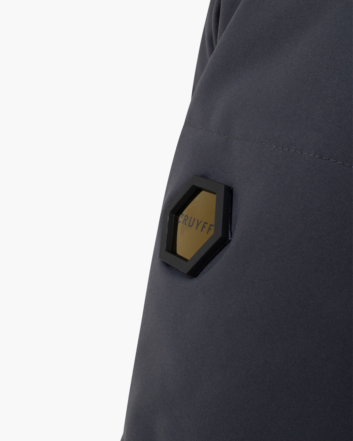 Bernido Removable Hood Puffer, Charcoal Grey, hi-res