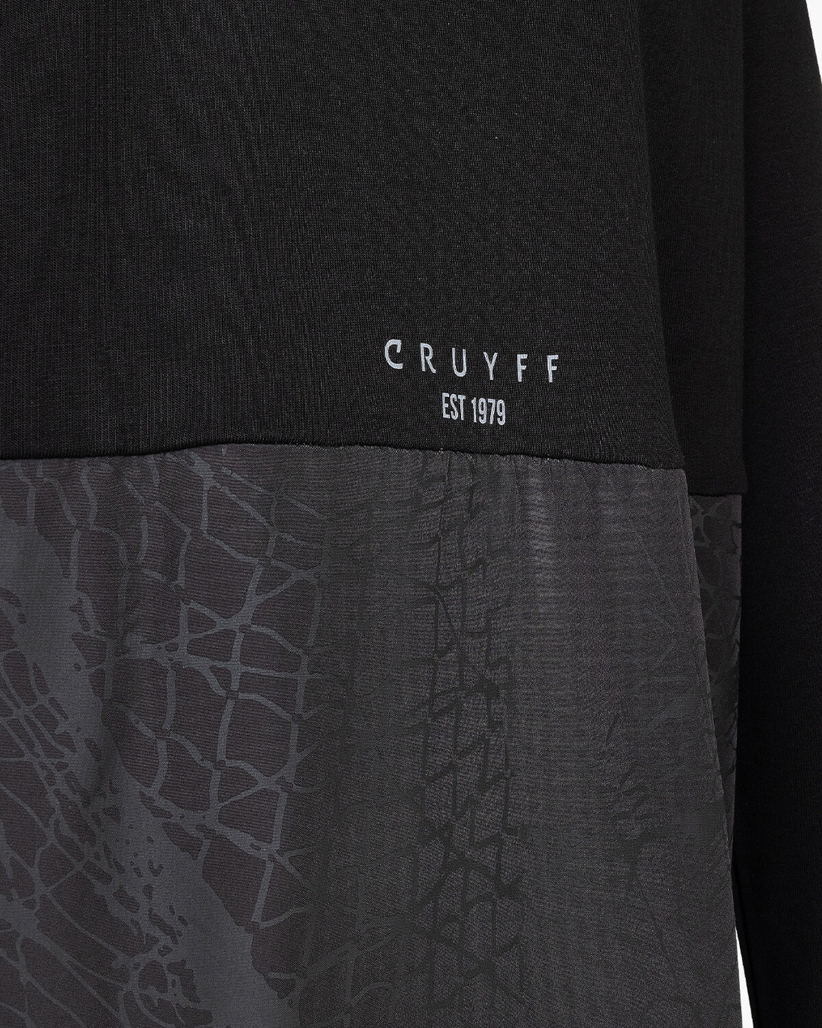 Rafael Hoody  - 65% Cotton 35% Polyester, Black, hi-res