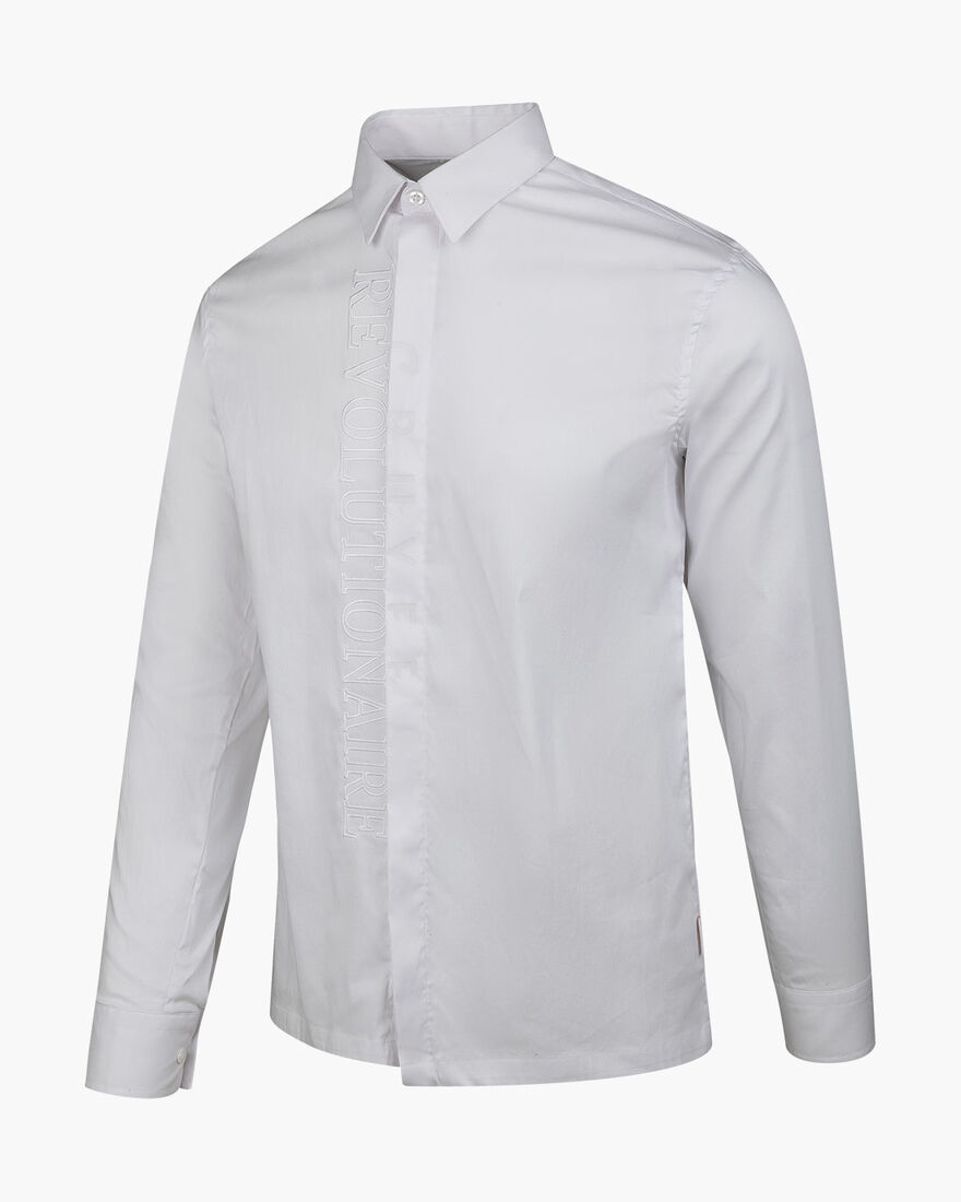 Jiron Shirt  - Cotton / Elastane, White, hi-res