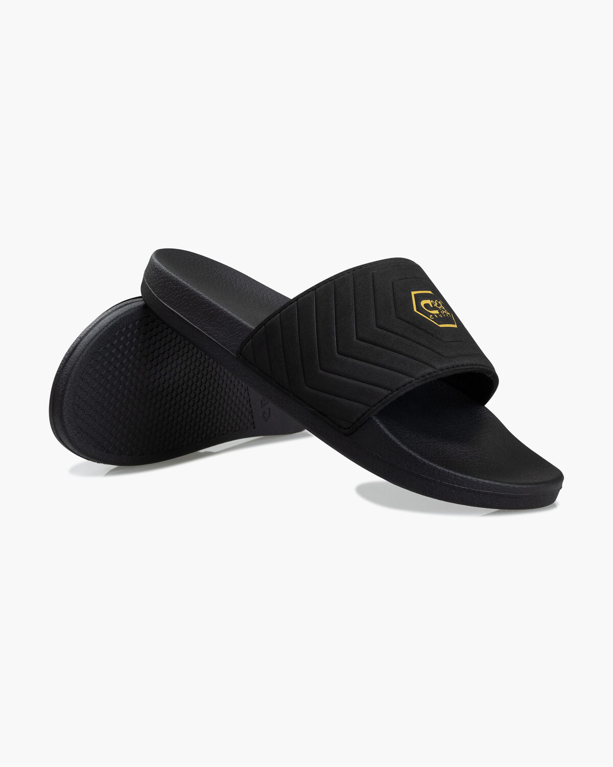Hex Slide, Black/Gold, hi-res