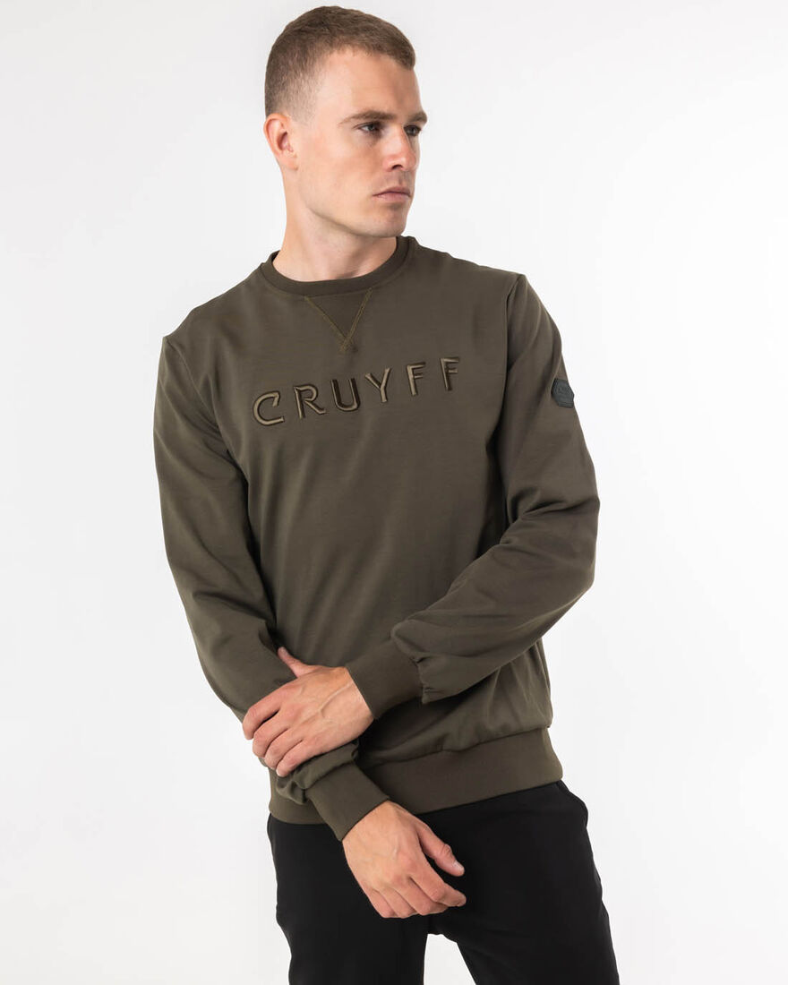 Toretta Sweater - Cotton / Nylon / Spandex, Green, hi-res