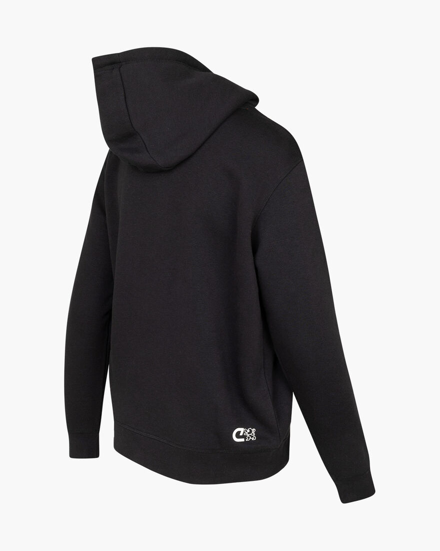 Cruyff Core Hoodie Women - 70% Cotton / 30% Polyes, Black, hi-res