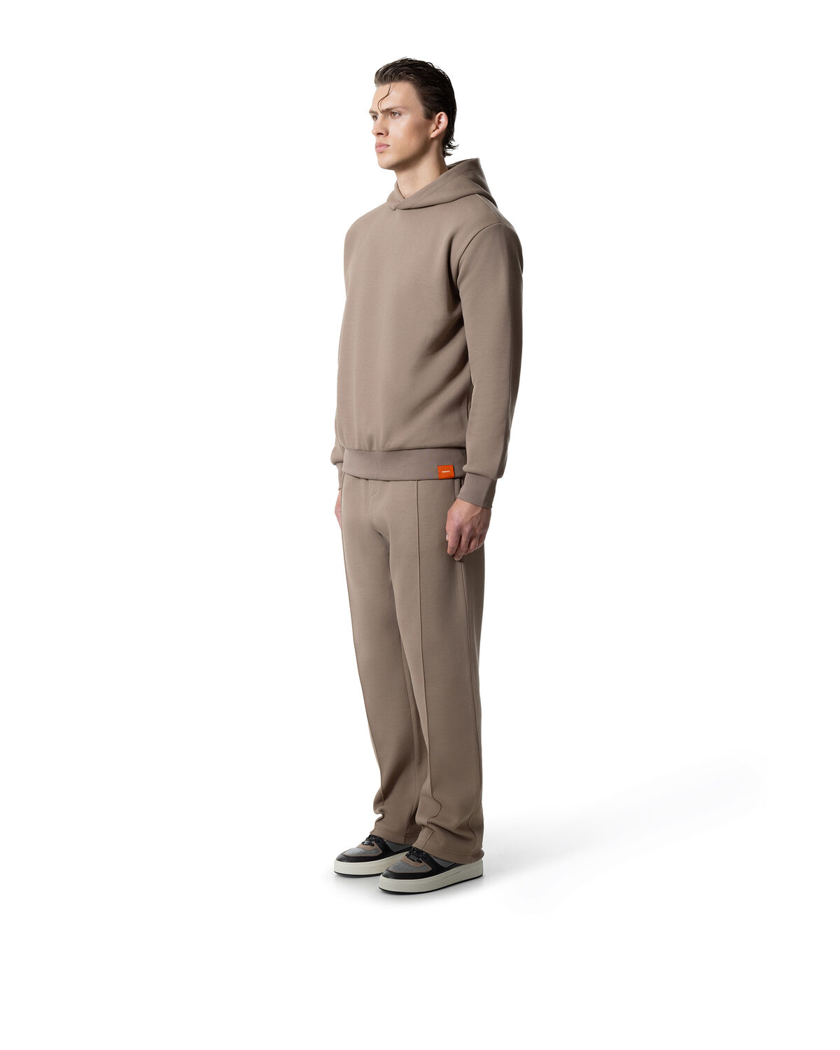 Pique Hoodie, Anthracite, hi-res