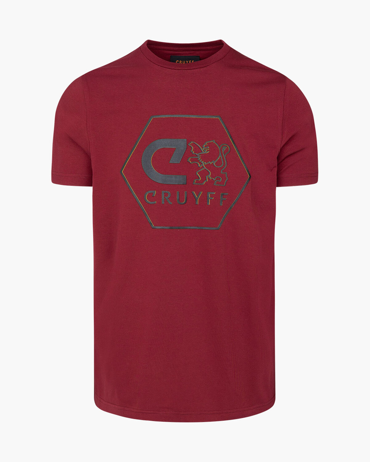 Manuel Tee - 95% Cotton / 5% Elastane, Bordeaux, hi-res