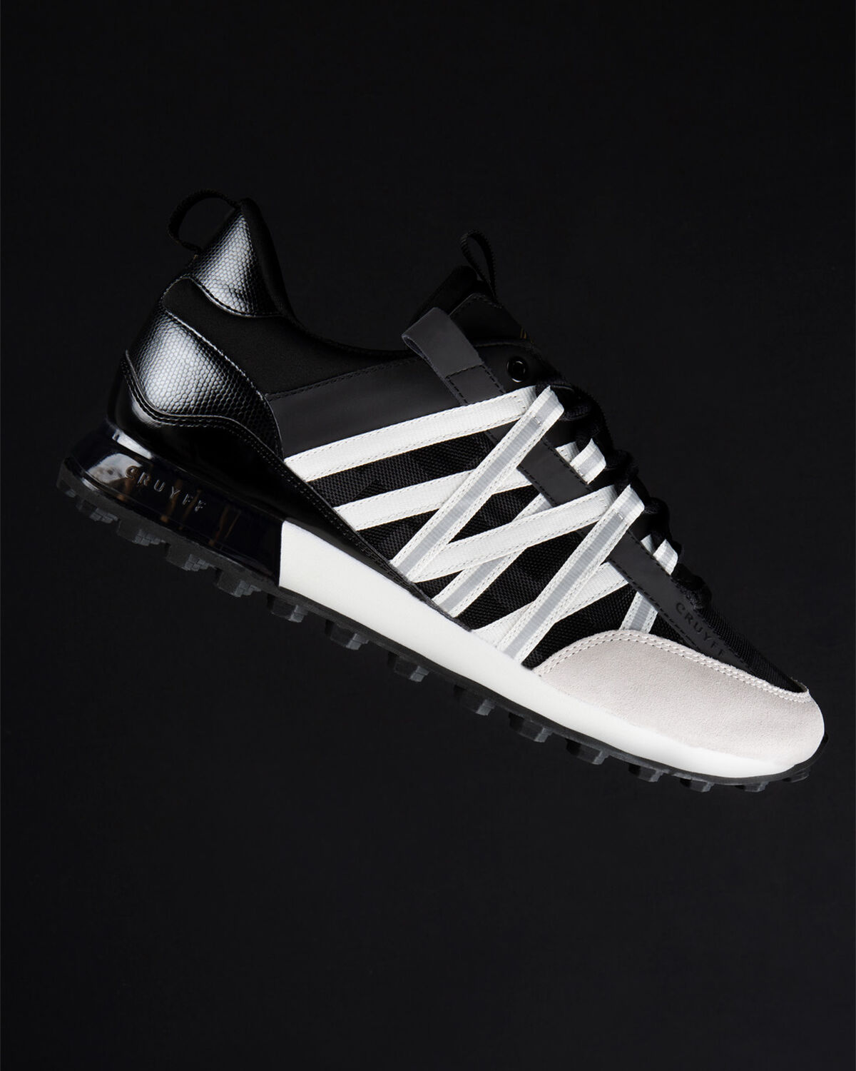 Fearia - Teknit Mesh/Suede, Black/Gold, hi-res