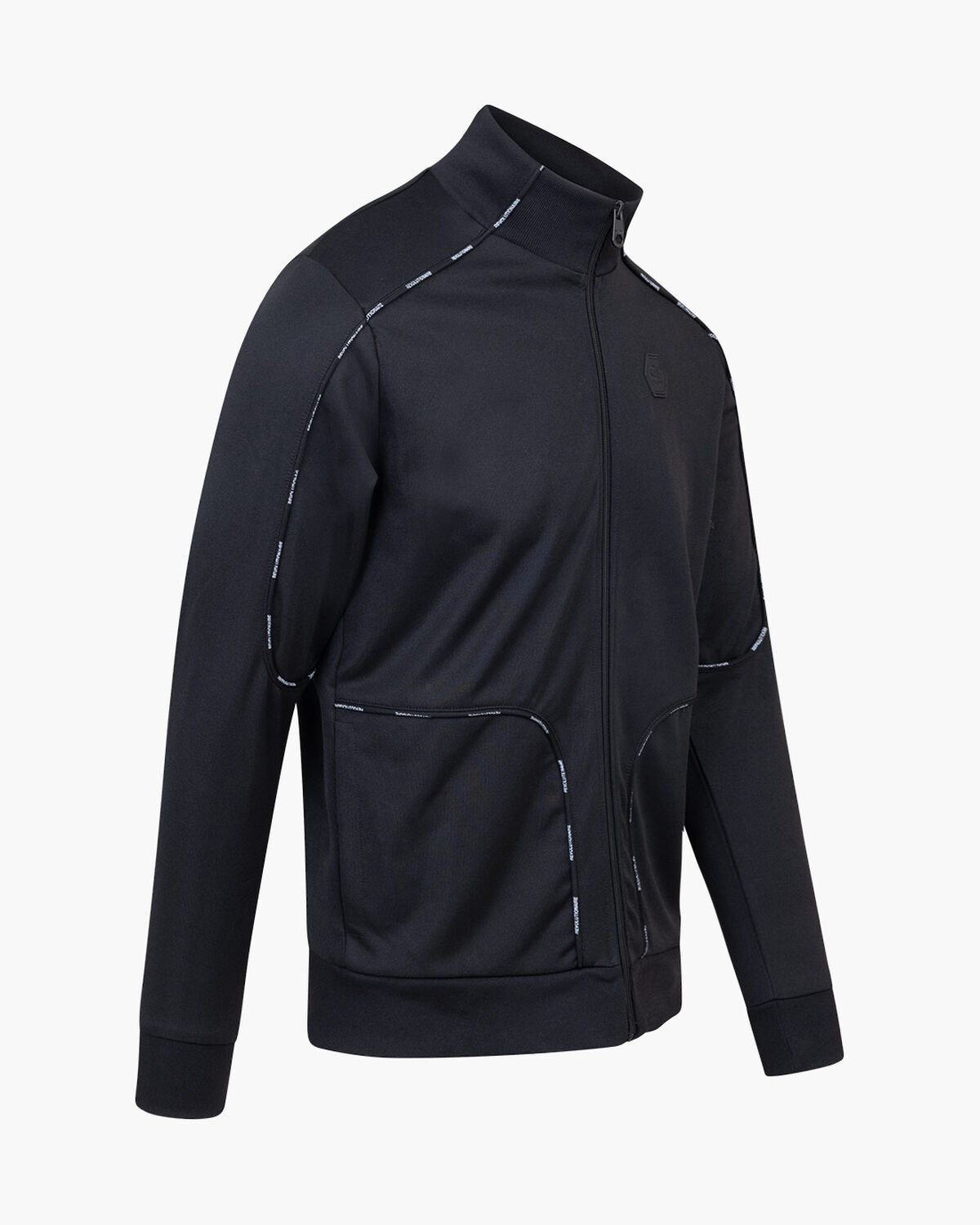 Revolucion Track Top  - 65% Polyester / 35%Cotton, Black, hi-res