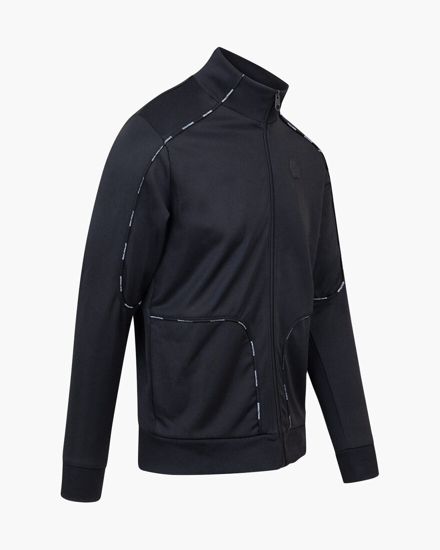 Revolucion Track Top  - 65% Polyester / 35%Cotton, Black, hi-res