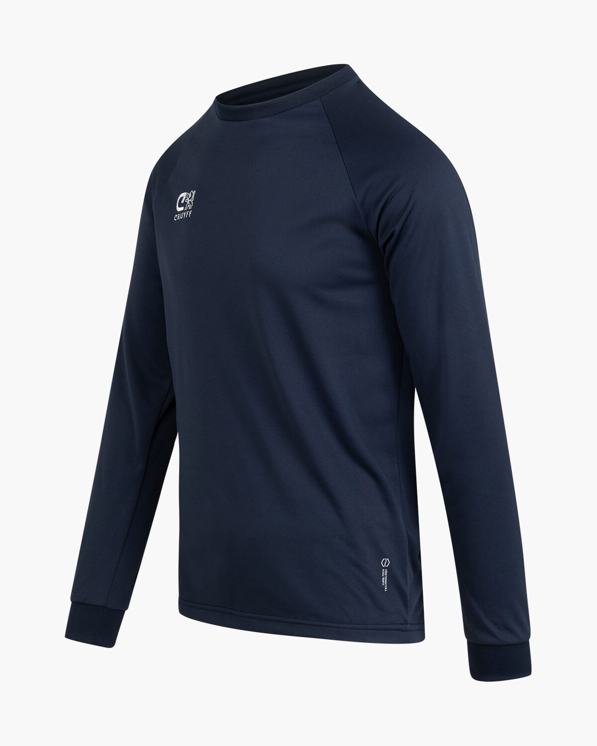 Cruyff Turn Tech Crew Top Senior, Navy, hi-res