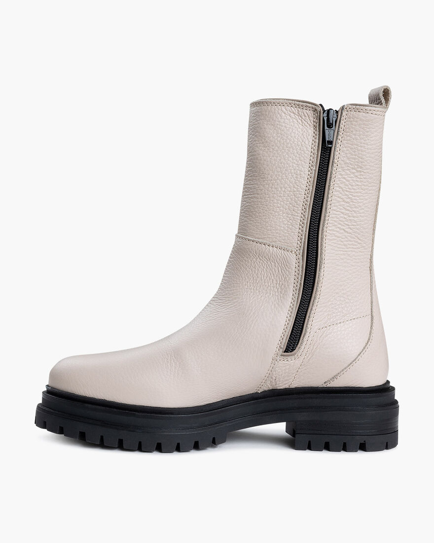 Apollo Chelsea mid boot, Crème, hi-res